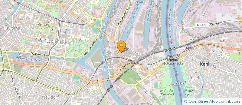 localisation de l'entreprise ACCESS 2M à STRASBOURG