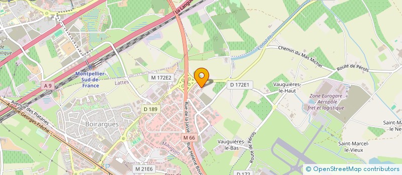 localisation de l'entreprise ACCESS 34 à MAUGUIO