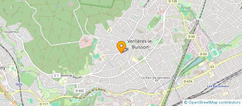 localisation de l'entreprise ACCESS à VERRIERES-LE-BUISSON