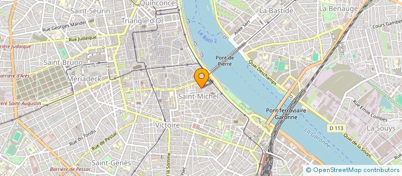 localisation de l'entreprise ACCESS  BORDEAUX