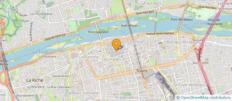 localisation de l'entreprise ACCESS'ART  TOURS