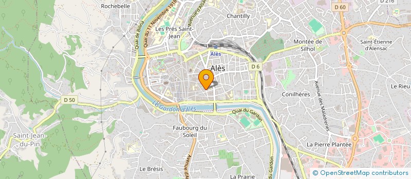 localisation de l'entreprise ACCESS AUTO SPORT à ALES