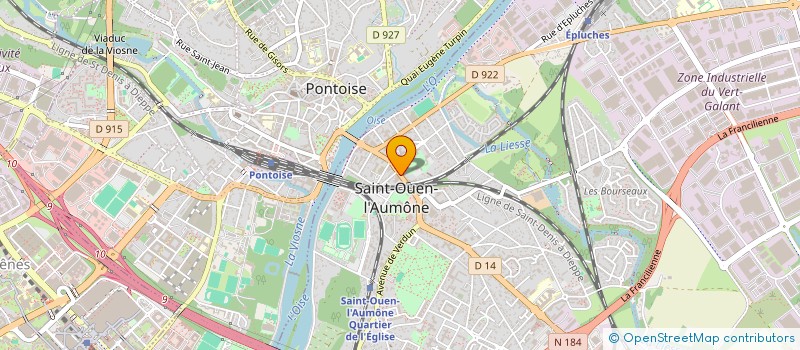 localisation de l'entreprise ACCESS BOONTY  SAINT-OUEN-L'AUMONE