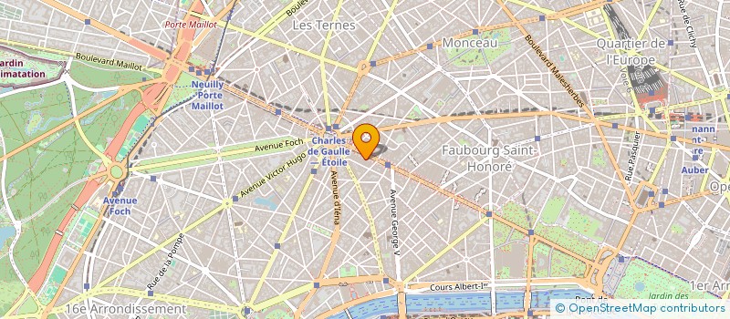 localisation de l'entreprise ACCESS CAPITAL PARTNERS  PARIS