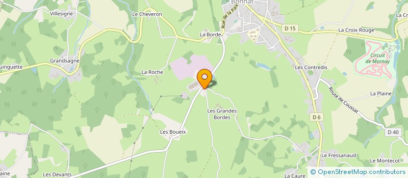 localisation de l'entreprise ACCESS-CONSTRUCT  BONNAT