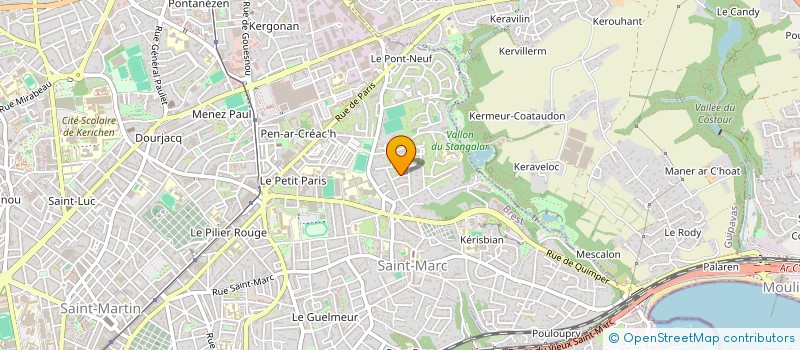 localisation de l'entreprise ACCESS CONSULTING à BREST