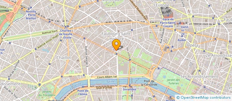 localisation de l'entreprise ACCESS CONTROL SYSTEMES FRANCE SA à PARIS