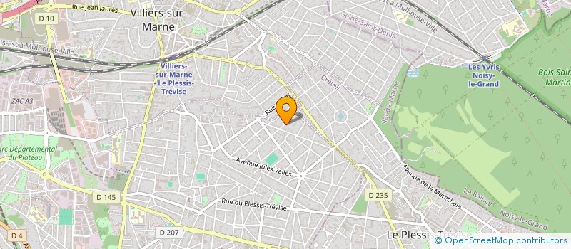 localisation de l'entreprise ACCESS CONTROLE SERVICES à CHAMPIGNY-SUR-MARNE