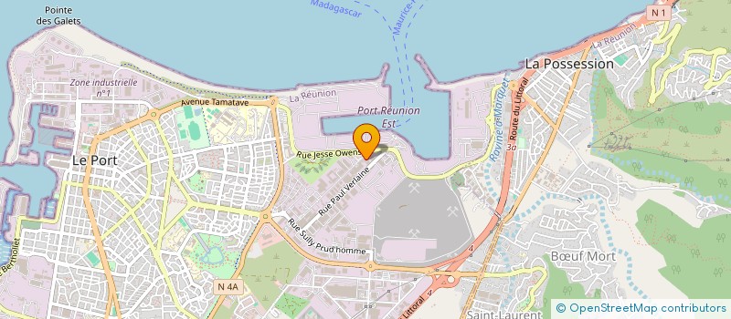 localisation de l'entreprise ACCESS COPAC  LA POSSESSION
