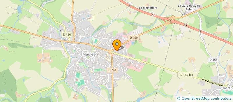 localisation de l'entreprise ACCESS DESENFUM' à MAULEON