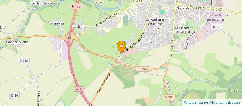 localisation de l'entreprise ACCESS DIAGNOSTICS  FALAISE