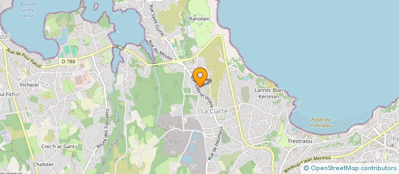 localisation de l'entreprise ACCESS ELECTRIK à PERROS-GUIREC