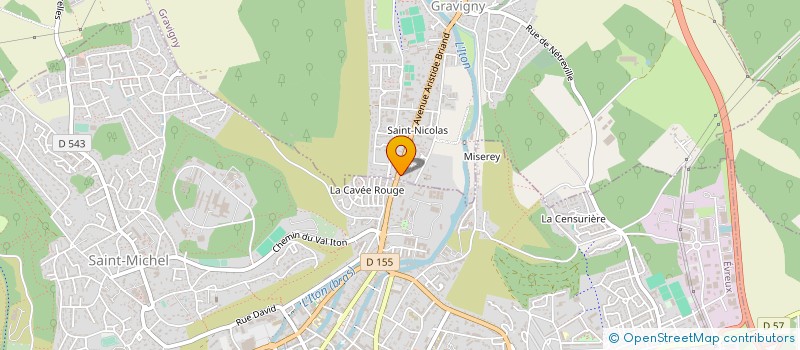 localisation de l'entreprise ACCESS EVASION à GRAVIGNY