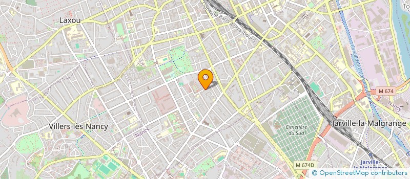 localisation de l'entreprise ACCESS FUZION à NANCY