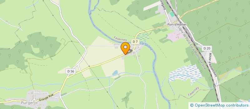 localisation de l'entreprise ACCESS HABITAT 70  GEVIGNEY-ET-MERCEY