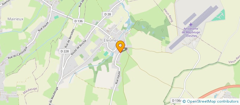 localisation de l'entreprise ACCESS IMMO à ELESMES