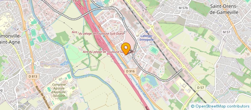 localisation de l'entreprise ACCESS INGENIERIE  LABEGE