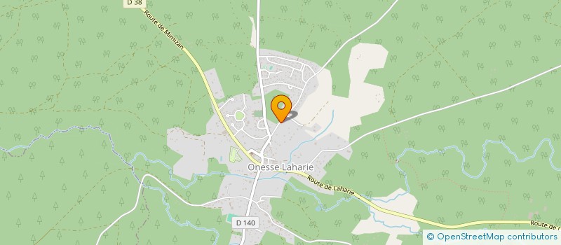 localisation de l'entreprise ACCESS INVEST  ONESSE-LAHARIE