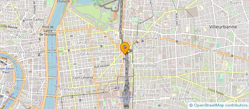 localisation de l'entreprise ACCESS MEDICA  LYON