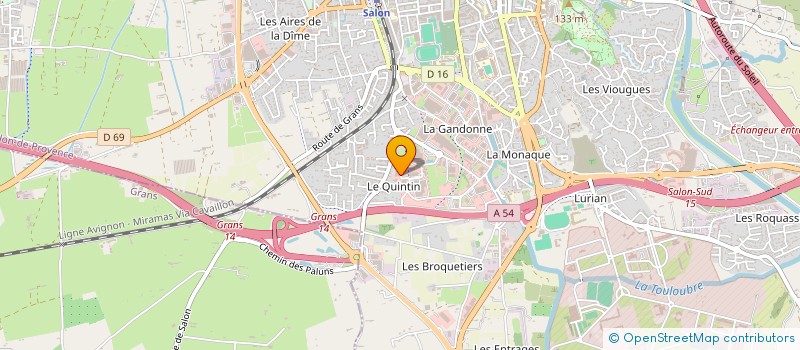 localisation de l'entreprise ACCESS MEDICAL CONSEIL à SALON-DE-PROVENCE