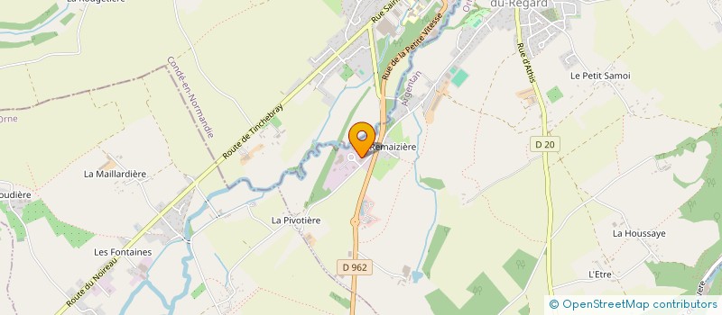 localisation de l'entreprise ACCESS MOBILITE à SAINT-PIERRE-DU-REGARD