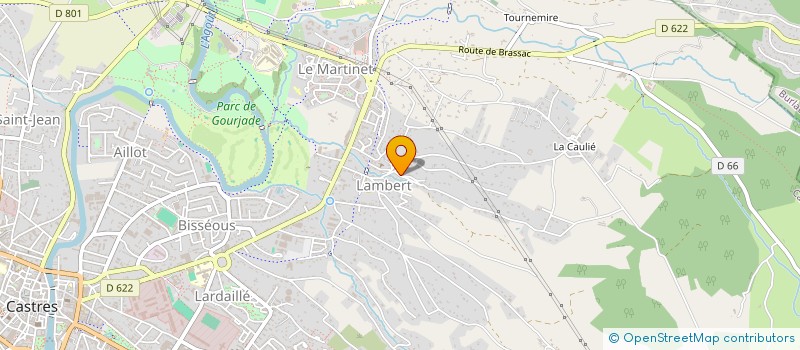 localisation de l'entreprise ACCESS NET à CASTRES