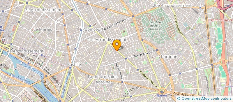 localisation de l'entreprise ACCESS NIGHT  PARIS