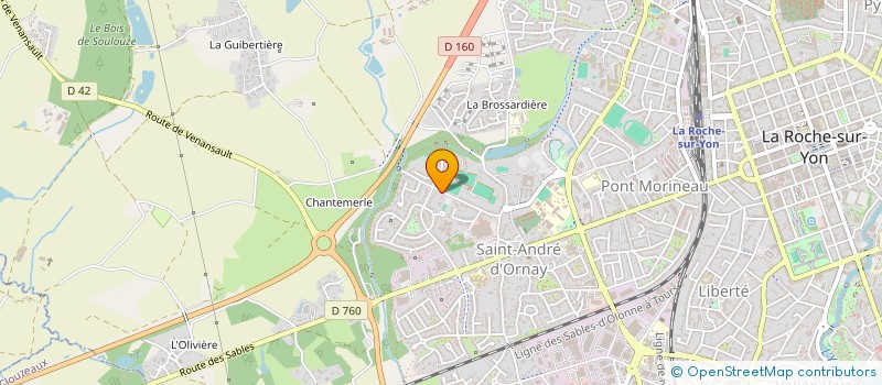 localisation de l'entreprise ACCESS PARTICIPATIONS à ROCHE SUR YON (LA)