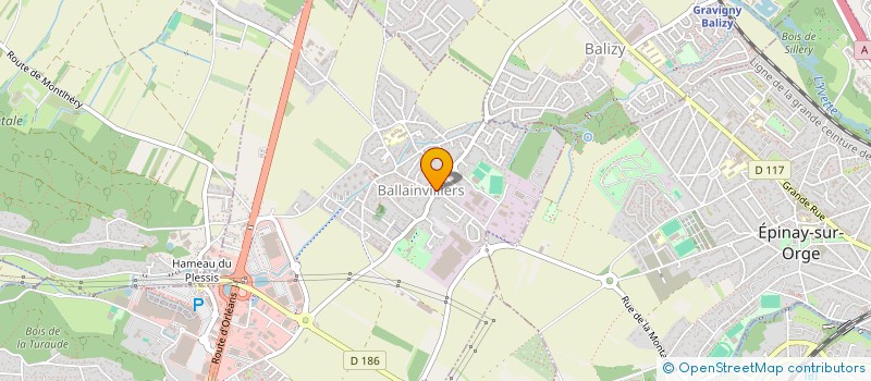 localisation de l'entreprise ACCESS PLOMBERIE à BALLAINVILLIERS