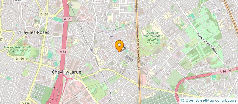 localisation de l'entreprise ACCESS PRIM  CHEVILLY-LARUE