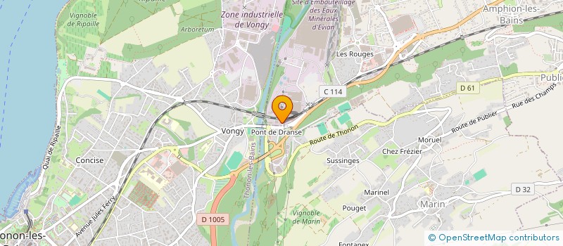 localisation de l'entreprise ACCESS PRINTING SOLUTION à PUBLIER