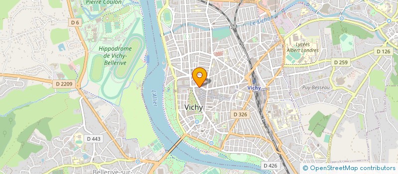 localisation de l'entreprise ACCESS PRO à VICHY