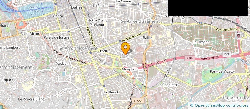 localisation de l'entreprise ACCESS PROVENCE à MARSEILLE