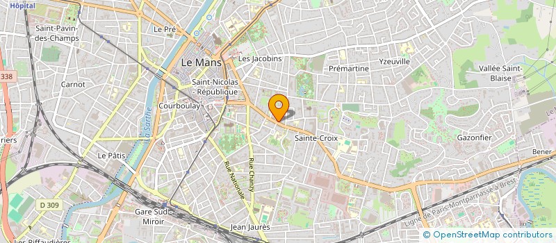 localisation de l'entreprise ACCESS' RENOV à LE MANS