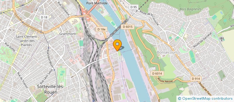 localisation de l'entreprise ACCESS RENOVATION à SOTTEVILLE-LES-ROUEN