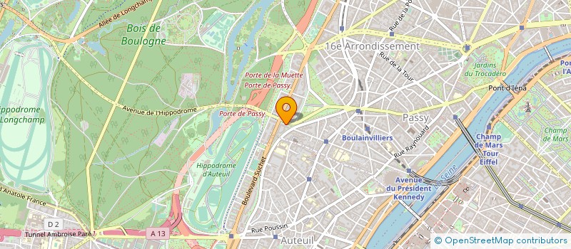 localisation de l'entreprise ACCESS SECURITY FIRST SASU à PARIS