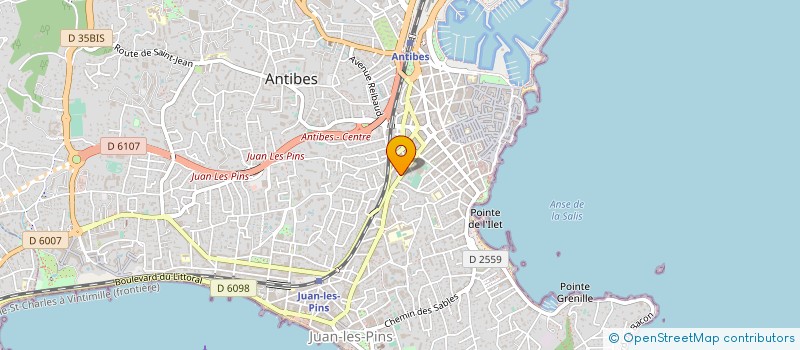 localisation de l'entreprise ACCESS SERVICES  ANTIBES