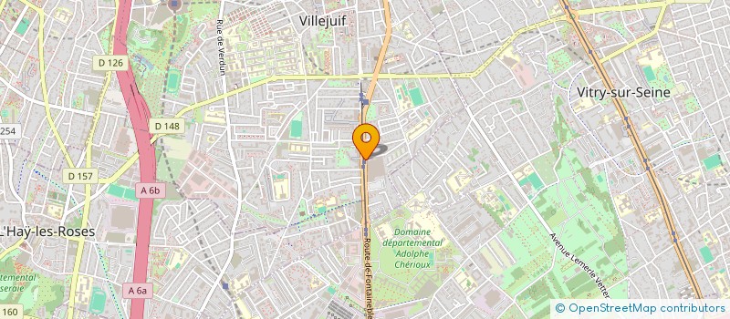 localisation de l'entreprise ACCESS SOLUTION  VILLEJUIF