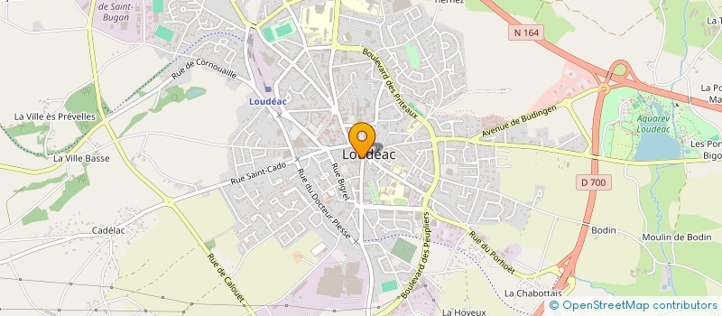 localisation de l'entreprise ACCESS' SPORT à LOUDEAC