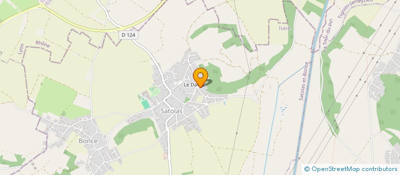 localisation de l'entreprise ACCESS TFE  SATOLAS-ET-BONCE