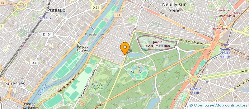 localisation de l'entreprise ACCESS TO THE WORLD à NEUILLY-SUR-SEINE