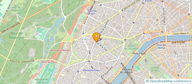 localisation de l'entreprise ACCESS TOUR  PARIS