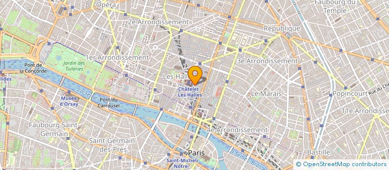 localisation de l'entreprise ACCESS VOYAGES à PARIS