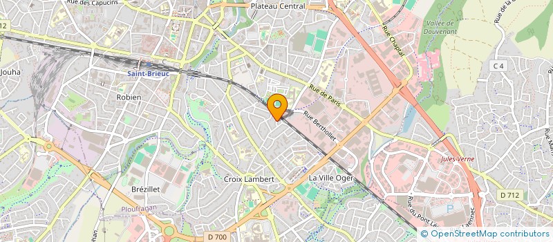 localisation de l'entreprise ACCESSEABLE à SAINT-BRIEUC