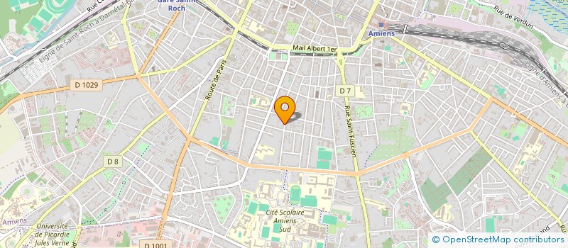 localisation de l'entreprise ACCESSFI  AMIENS