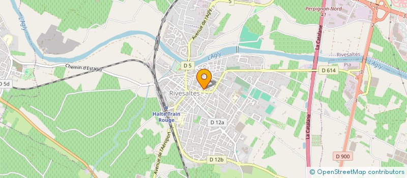 localisation de l'entreprise ACCESSIBILITAT 66  RIVESALTES