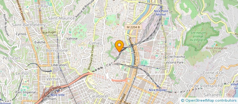 localisation de l'entreprise ACCESSIBILITE AUTONOMIE GALLI à NICE