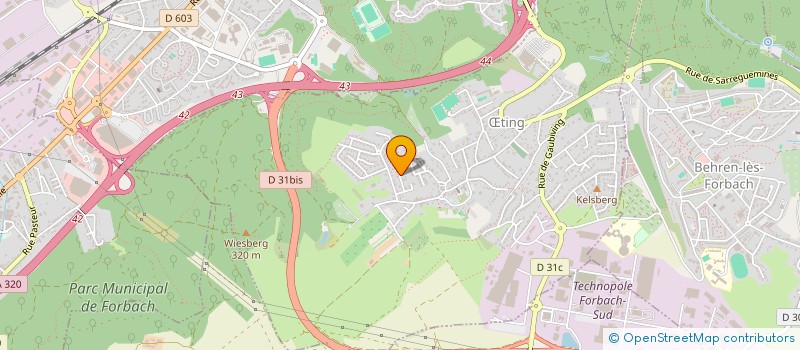 localisation de l'entreprise ACCESSIBILITE INTEGRATION AUTONOMIE(A.I.A)  TING