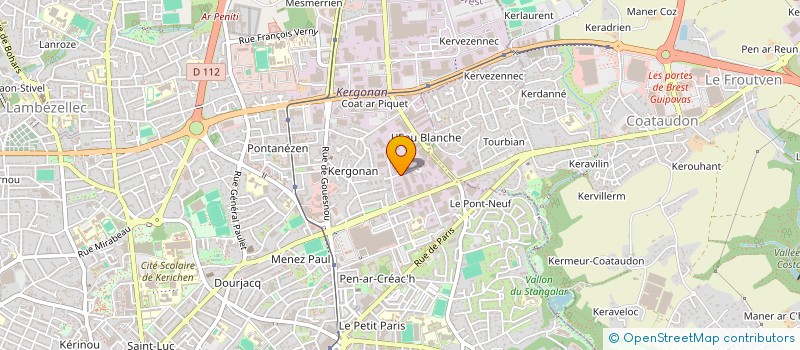 localisation de l'entreprise ACCESSIBLE  BREST