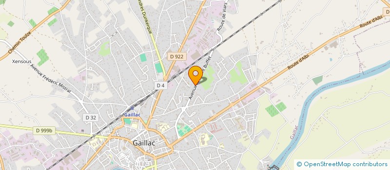 localisation de l'entreprise ACCESSIBLE AUTO à GAILLAC